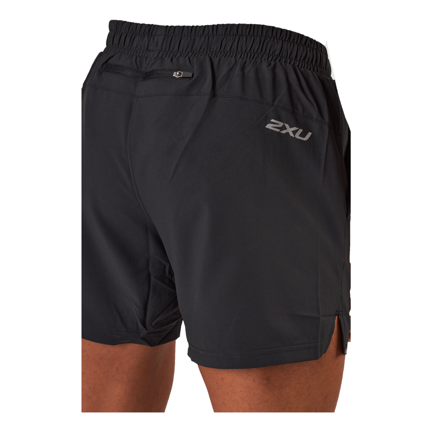 Aero 5 Inch Shorts Black/silver Reflective