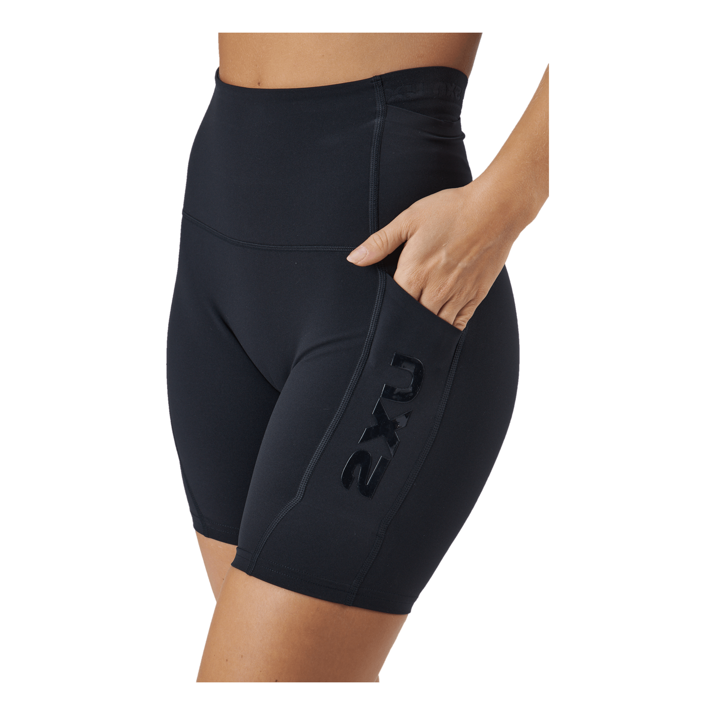 Form Stash Hi-rise Bike Short Black/black