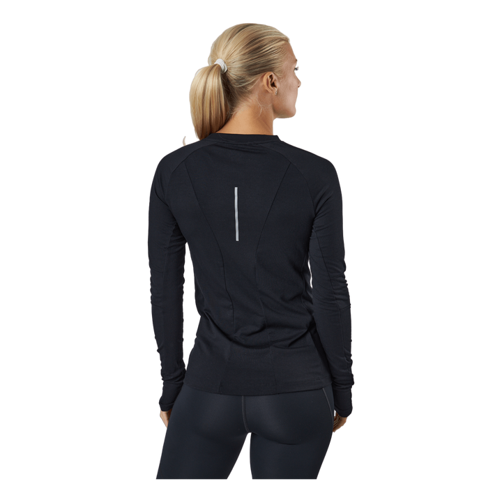 Ignition Base Layer L/s Black/silver Reflective