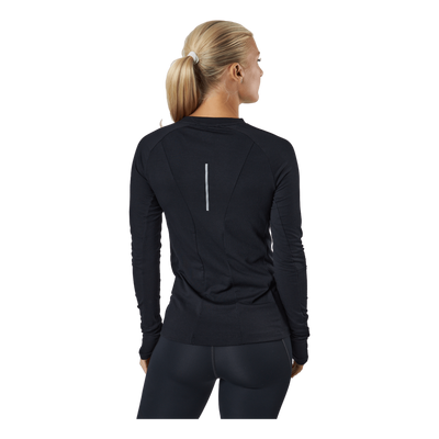 Ignition Base Layer L/s Black/silver Reflective