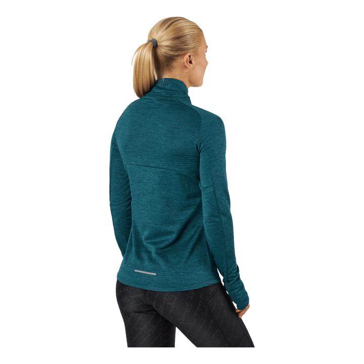 Ignition 1/4 Zip Deep Jade/silver Reflective