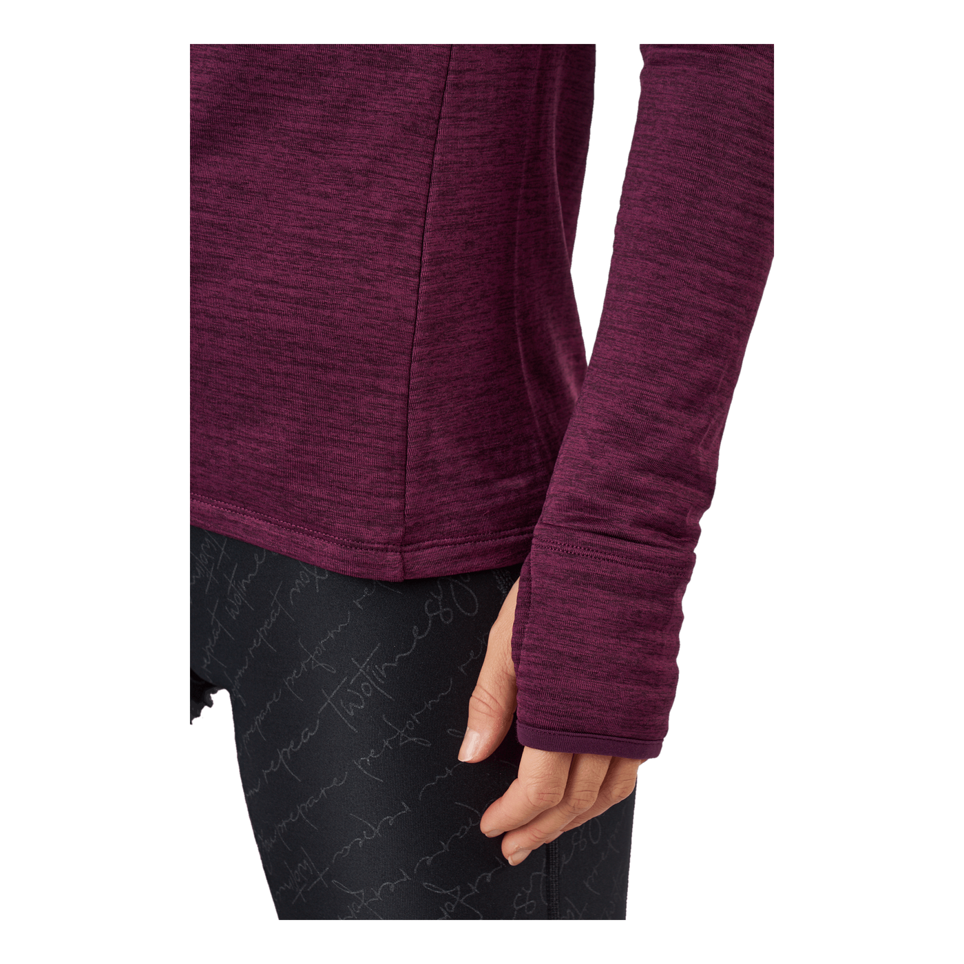 Ignition 1/4 Zip Beet/silver Reflective