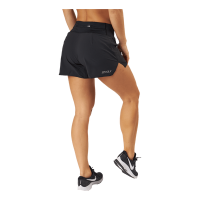 Aero 5 Inch Shorts Black/silver Reflective