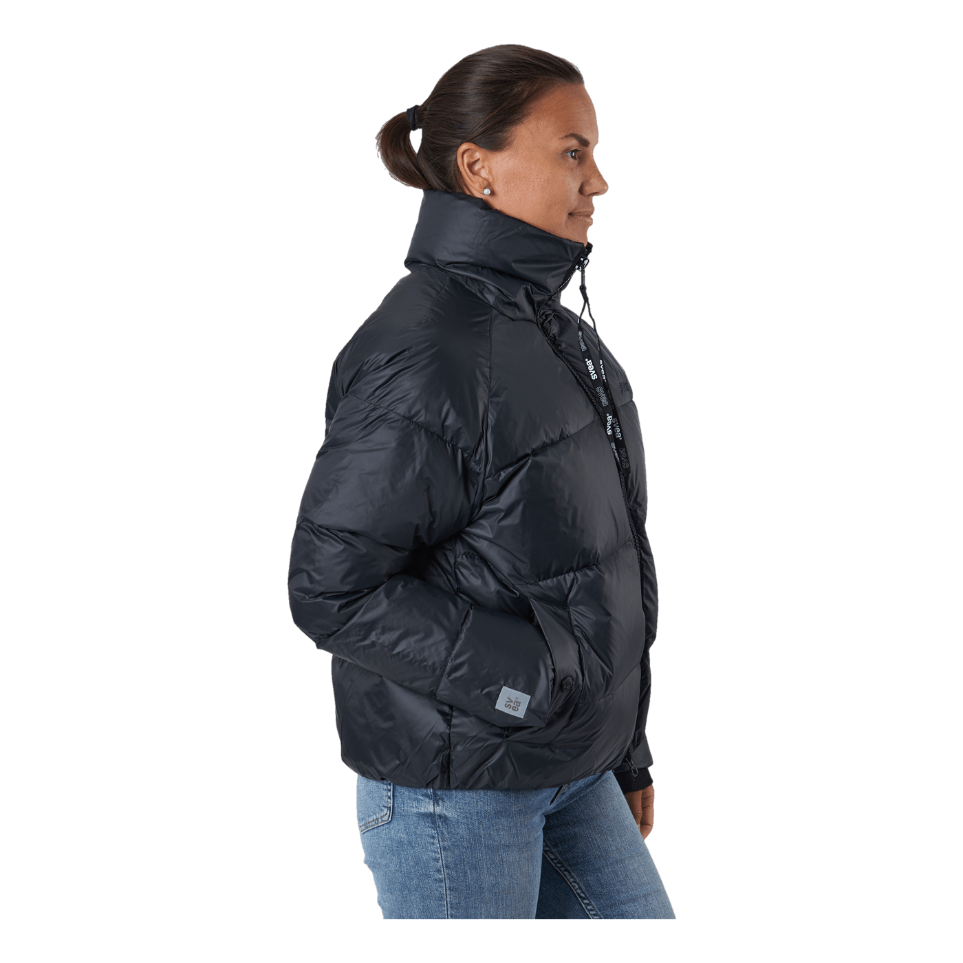 Volume Puffer Jacket Black