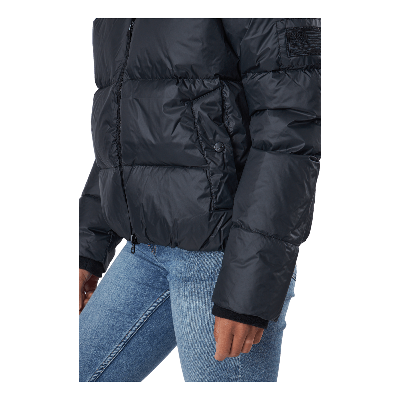 Volume Puffer Jacket Black