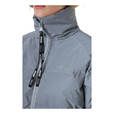 Volume Puffer Jacket Silver Reflex