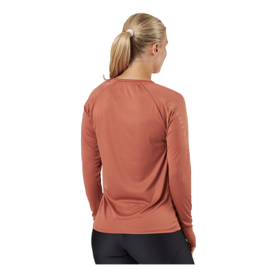 Active Logo Long Sleeve Copper Brown