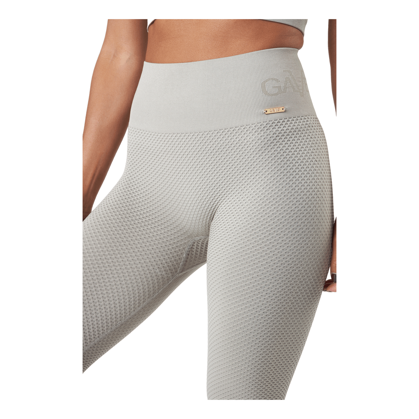 Seamless Honeycomb Beige Tight Beige