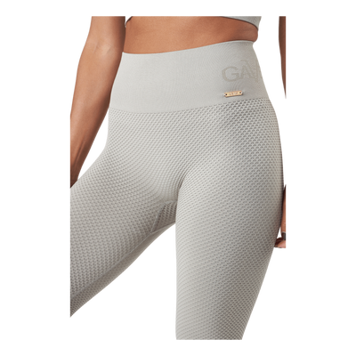 Seamless Honeycomb Beige Tight Beige