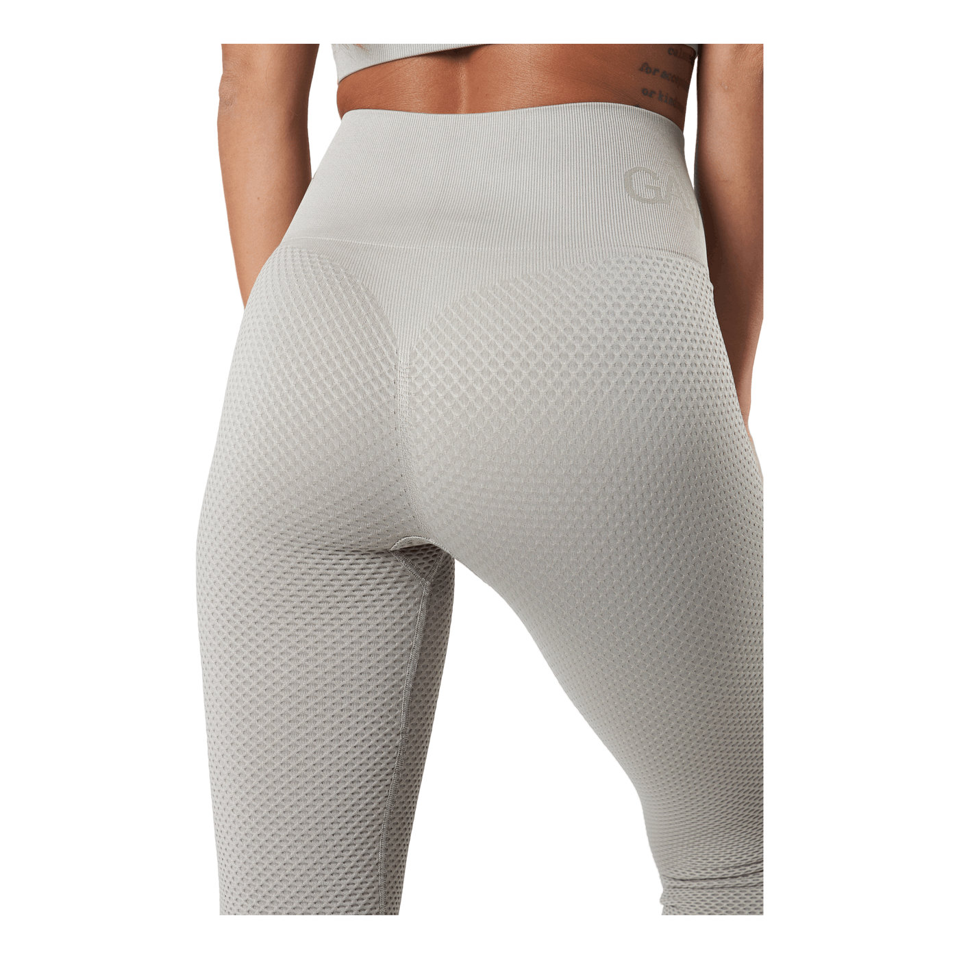 Seamless Honeycomb Beige Tight Beige