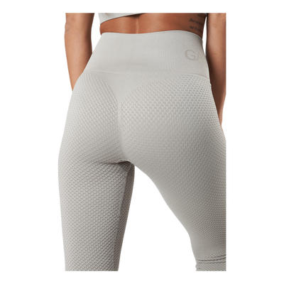 Seamless Honeycomb Beige Tight Beige