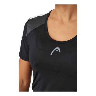 Club 22 Tech T-shirt Women Black