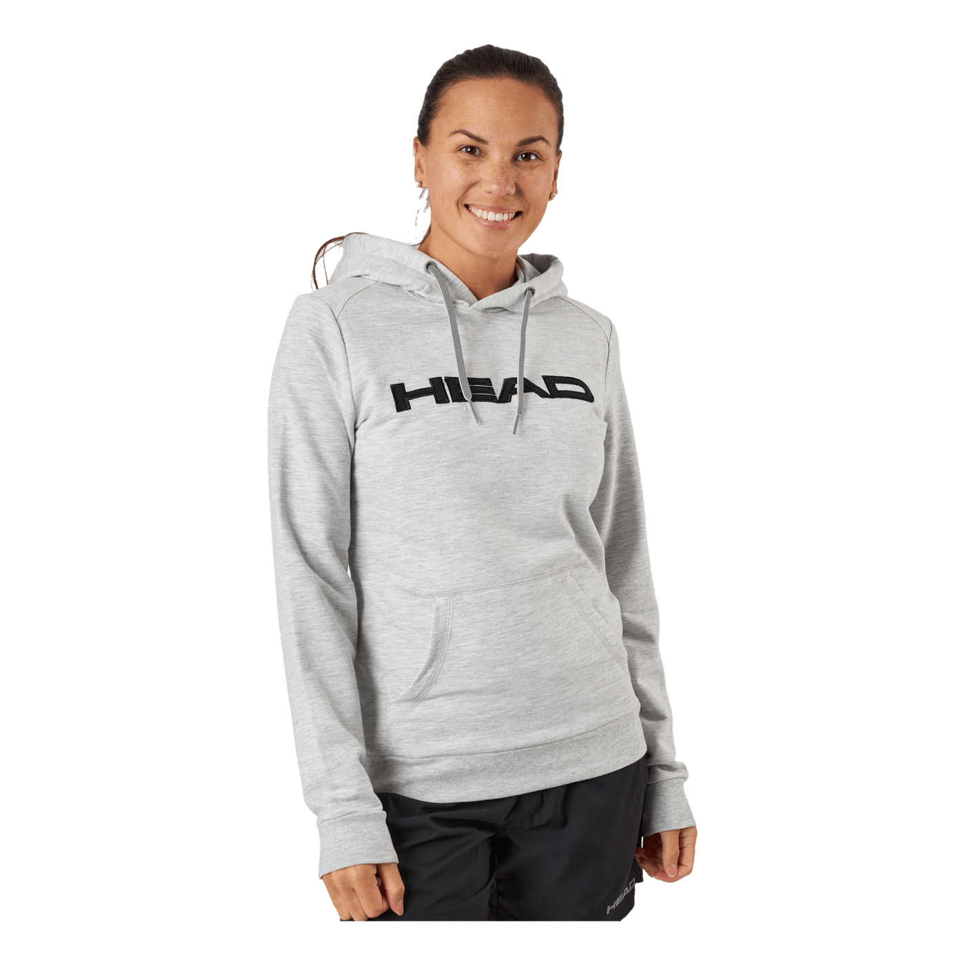 Club Rosie Hoodie Women Grey Melange