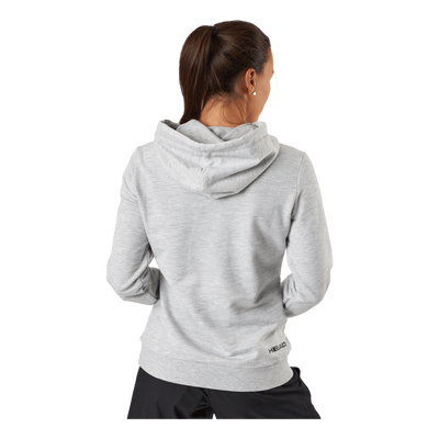 Club Rosie Hoodie Women Grey Melange