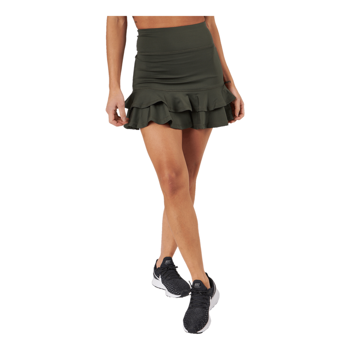 Frida Frill Skirt Army