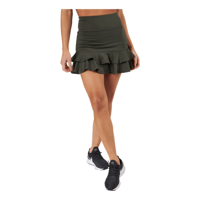 Frida Frill Skirt Army