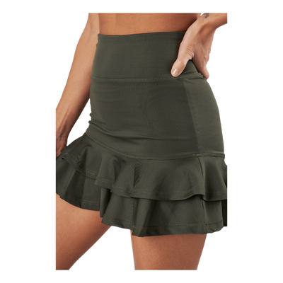 Frida Frill Skirt Army