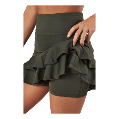 Frida Frill Skirt Army