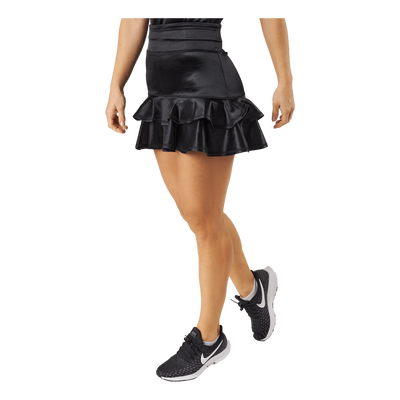 Frida Frill Skirt Black Metallic