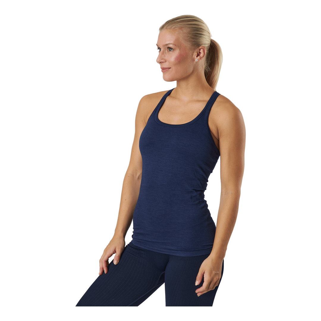 Power Tank Top Navy Blue