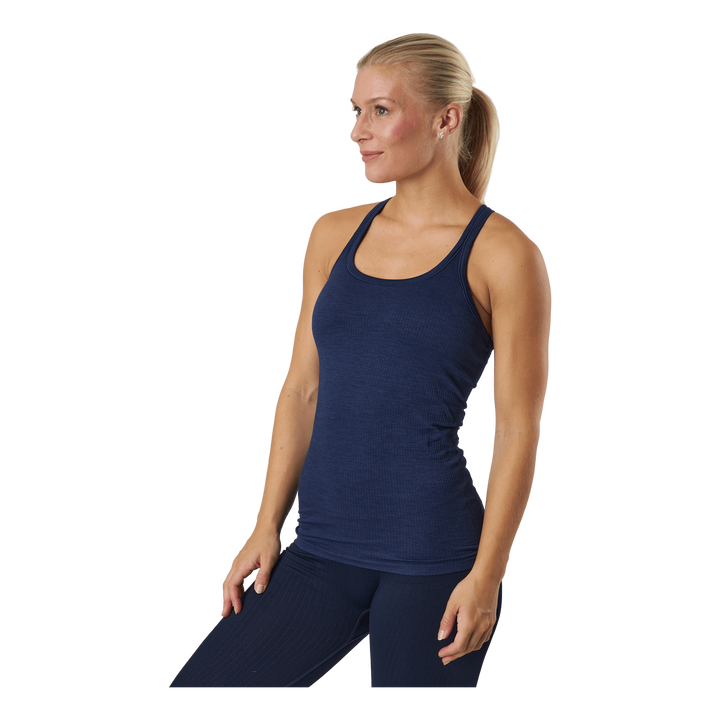 Power Tank Top Navy Blue