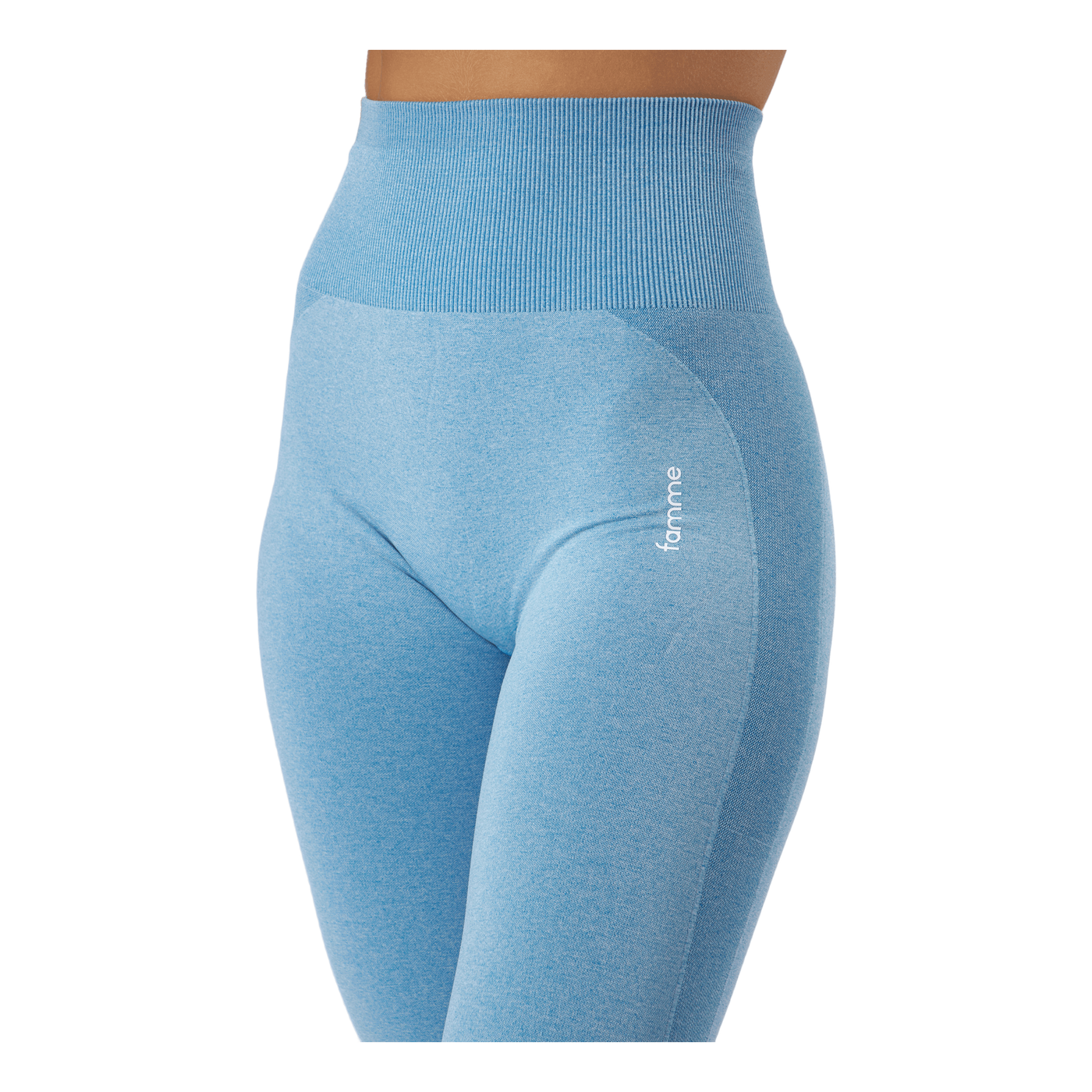Elevate Wave Leggings 2 Melange Blue