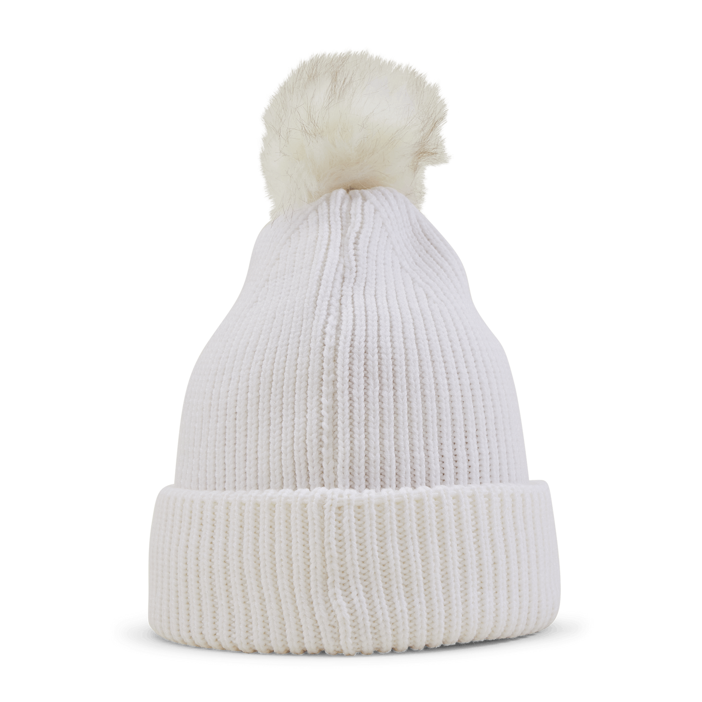 Ua Halftime Ribbed Pom White