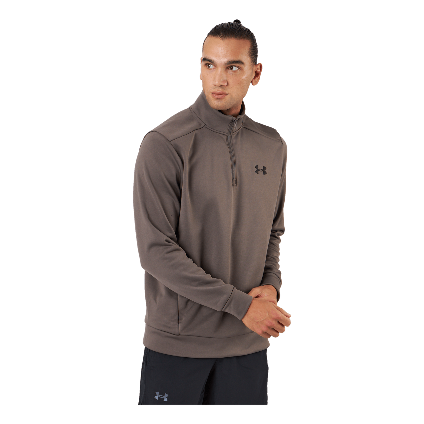 Ua Armour Fleece 1/4 Zip Fresh Clay