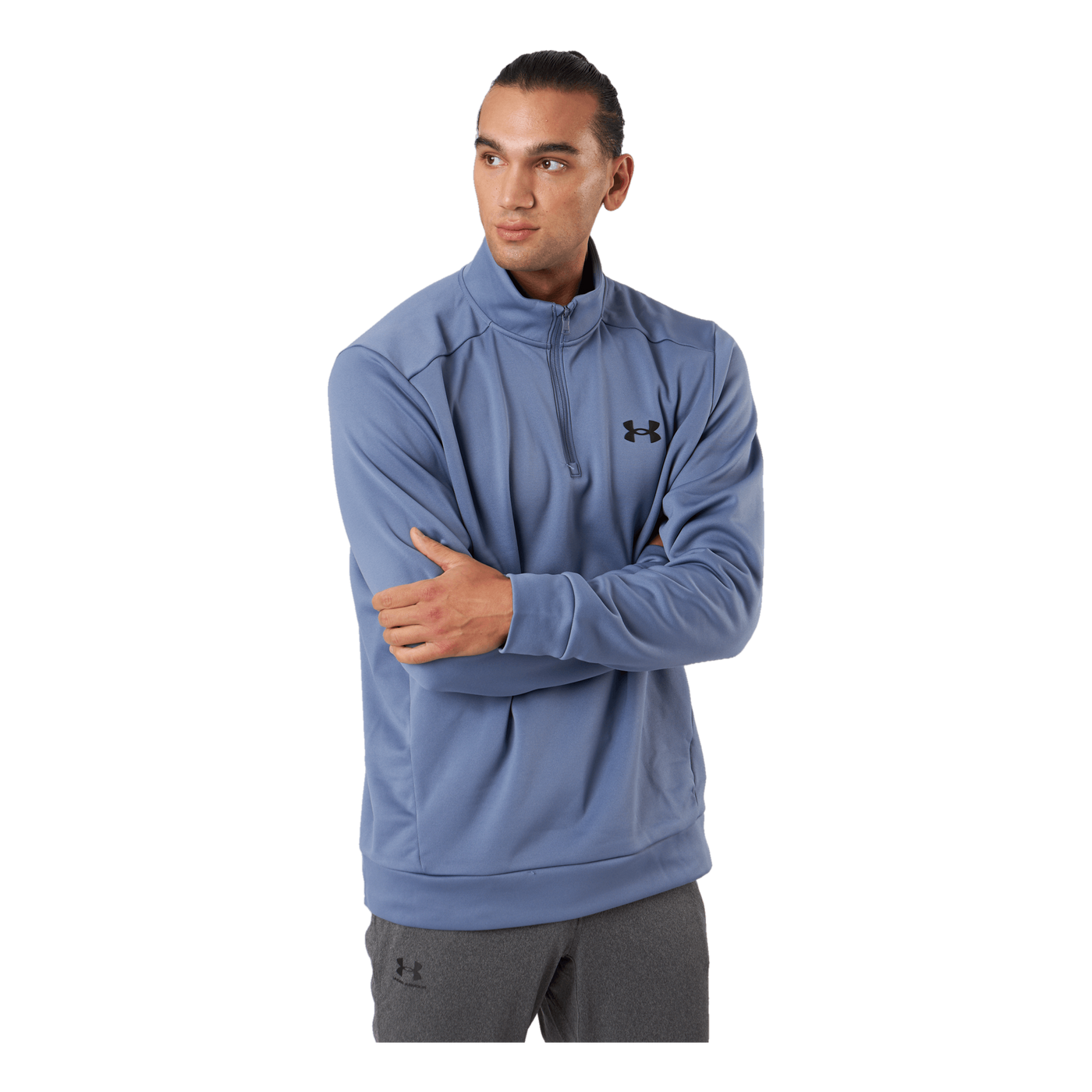 Ua Armour Fleece 1/4 Zip Aurora Purple