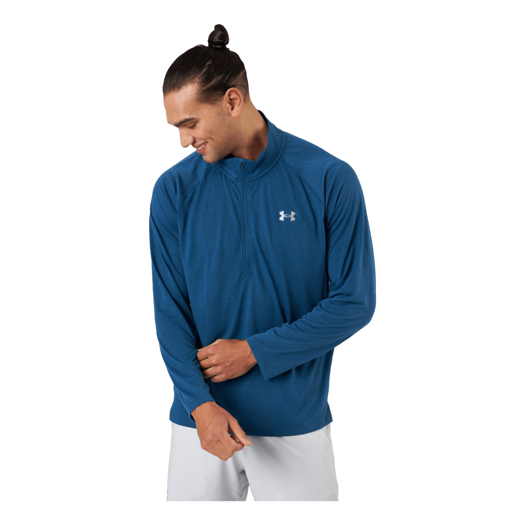 Ua Streaker Half Zip Petrol Blue
