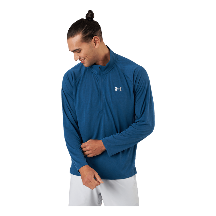 Ua Streaker Half Zip Petrol Blue