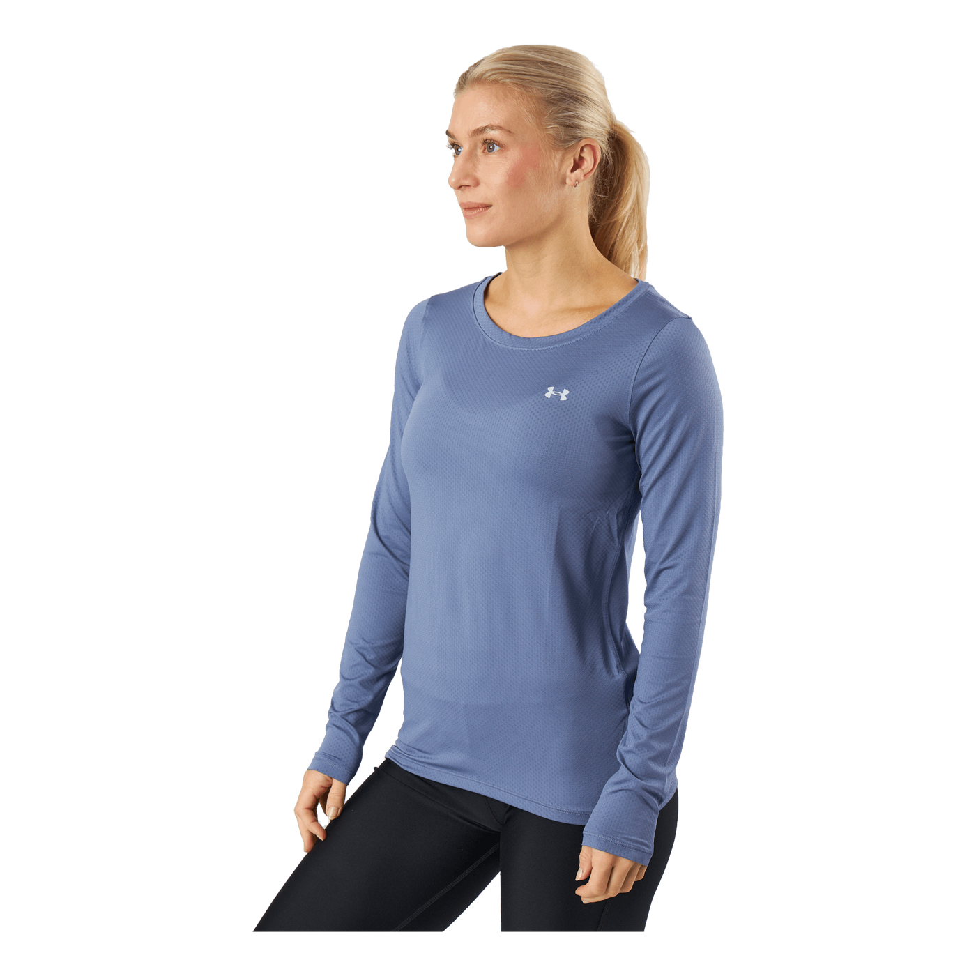 Ua Hg Armour Long Sleeve Aurora Purple