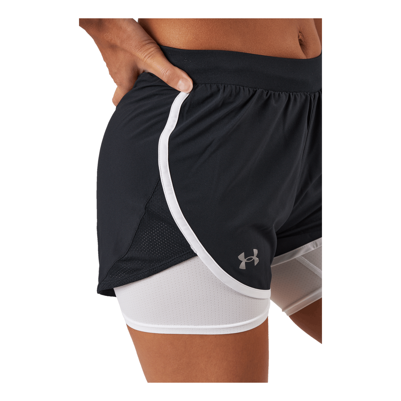 Ua Fly By Elite 2-in-1 Short Black