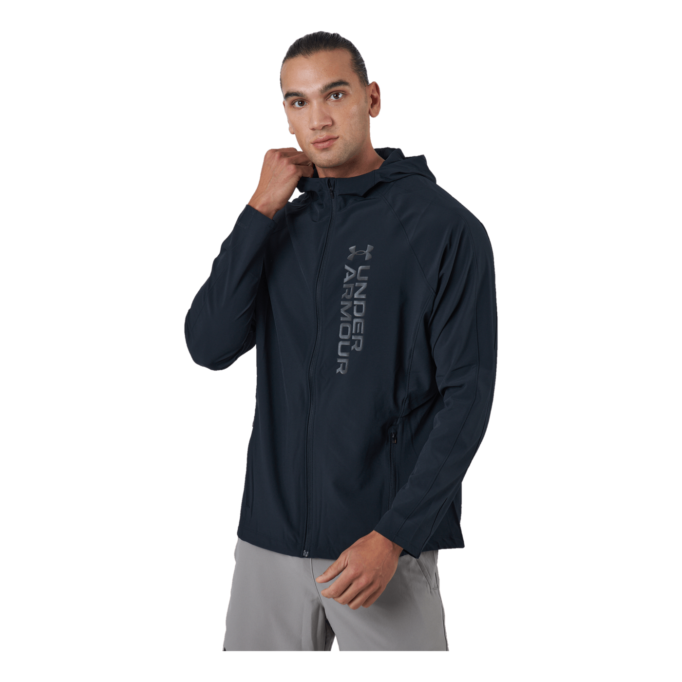 Ua Outrun The Storm Jacket Black