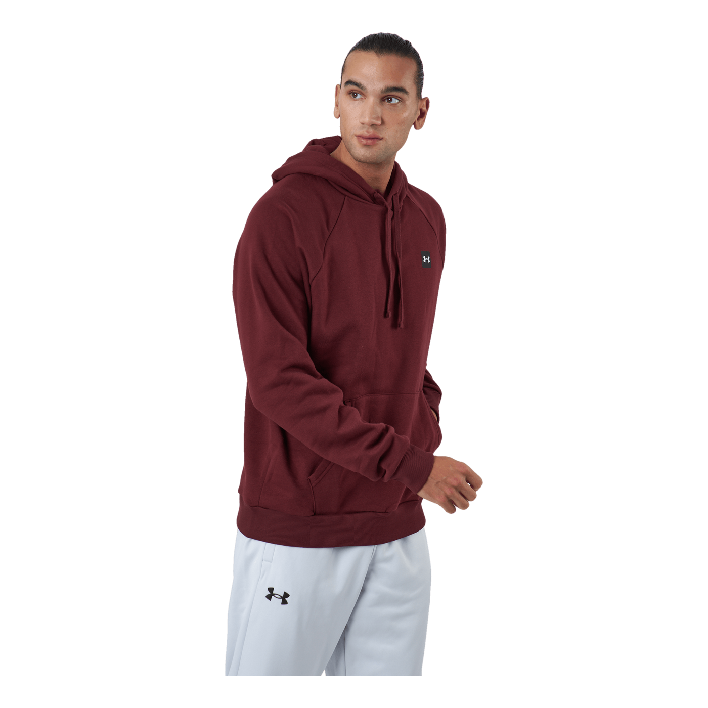 Ua Rival Fleece Hoodie Chestnut Red