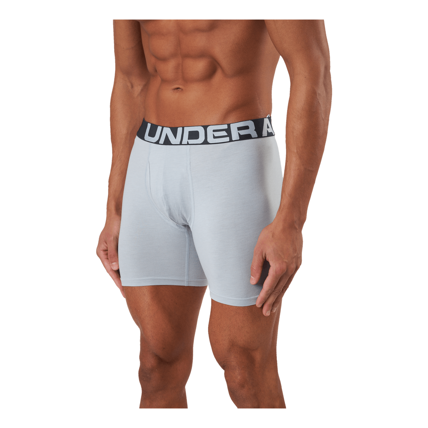 Ua Charged Cotton 6in 3 Pack Royal
