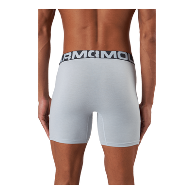 Ua Charged Cotton 6in 3 Pack Royal