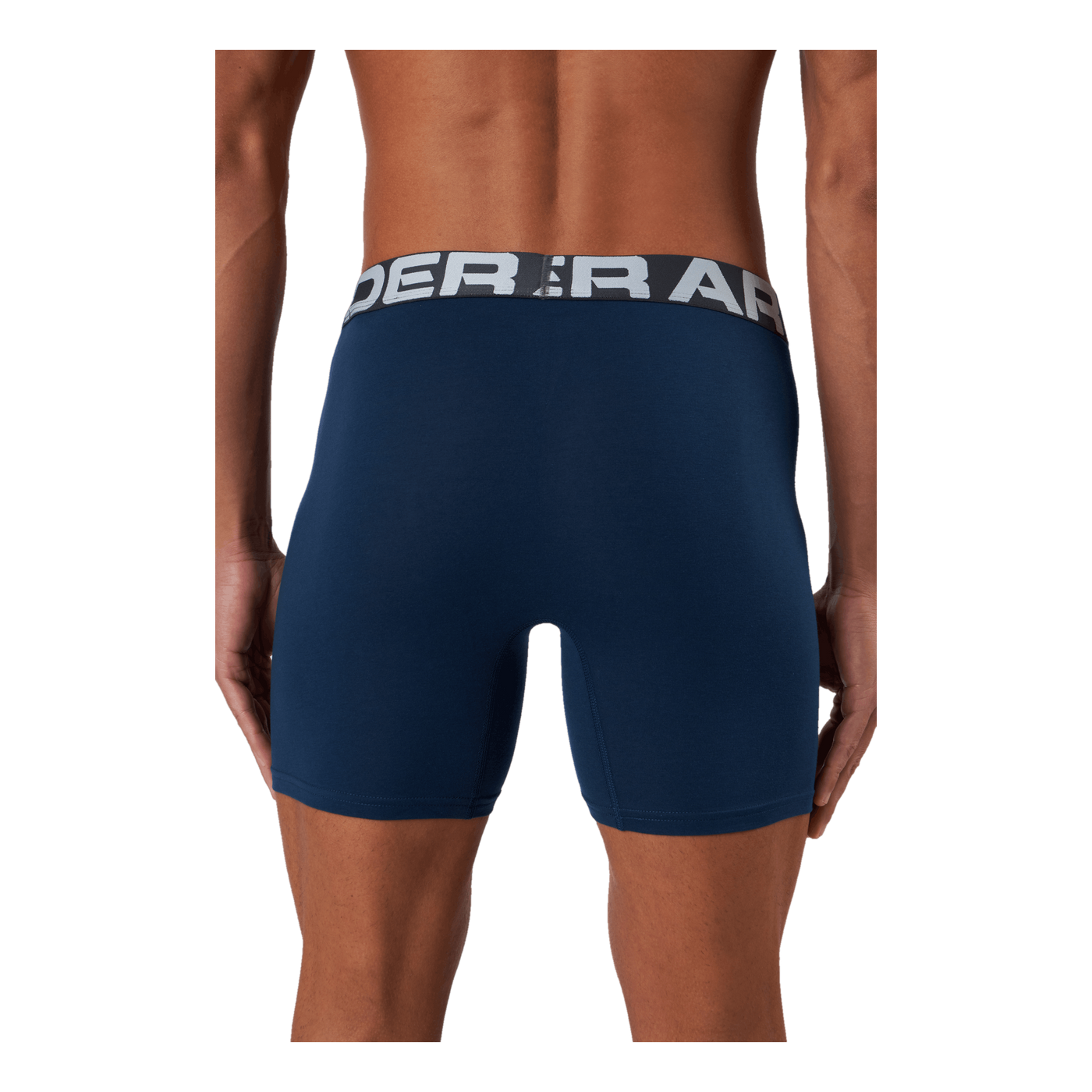 Ua Charged Cotton 6in 3 Pack Royal