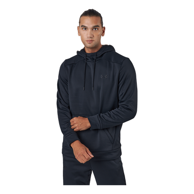 Ua Armour Fleece Hoodie Black