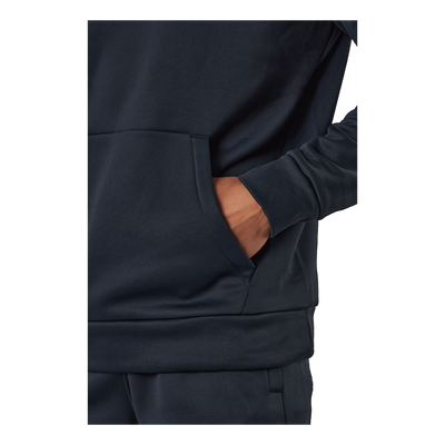 Ua Armour Fleece Hoodie Black