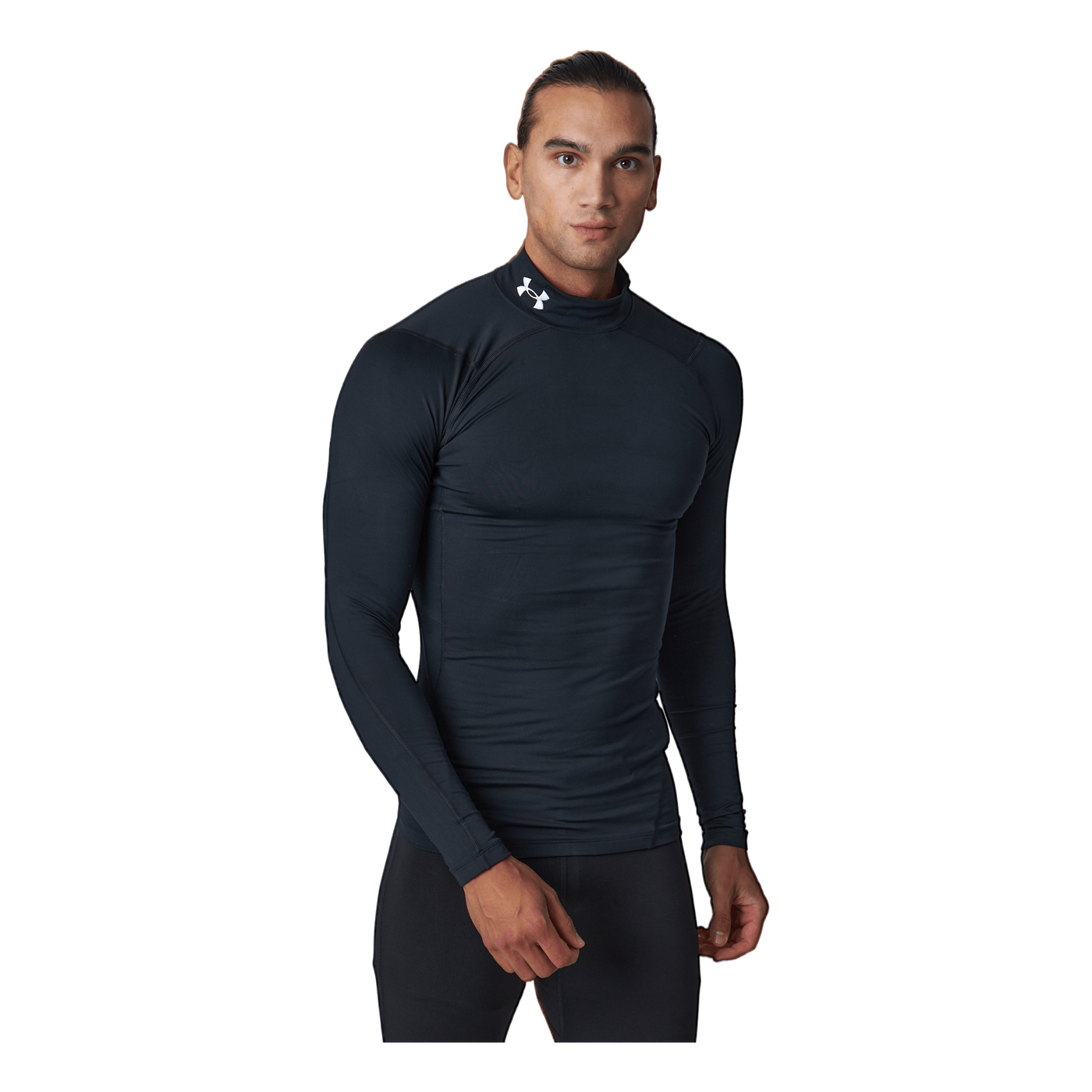 Ua Cg Armour Comp Mock Black