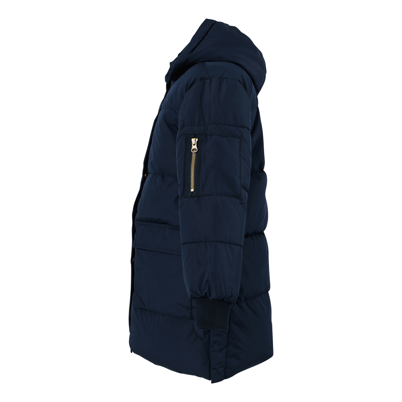 Nkfmuso Long Puffer Jacket Cam Dark Sapphire