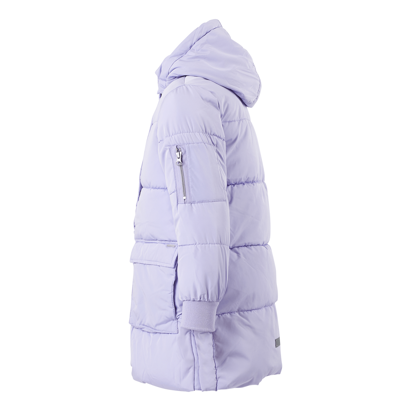 Nkfmuso Long Puffer Jacket Cam Lavender