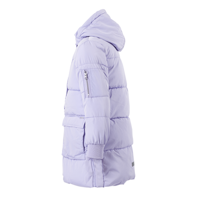 Nkfmuso Long Puffer Jacket Cam Lavender