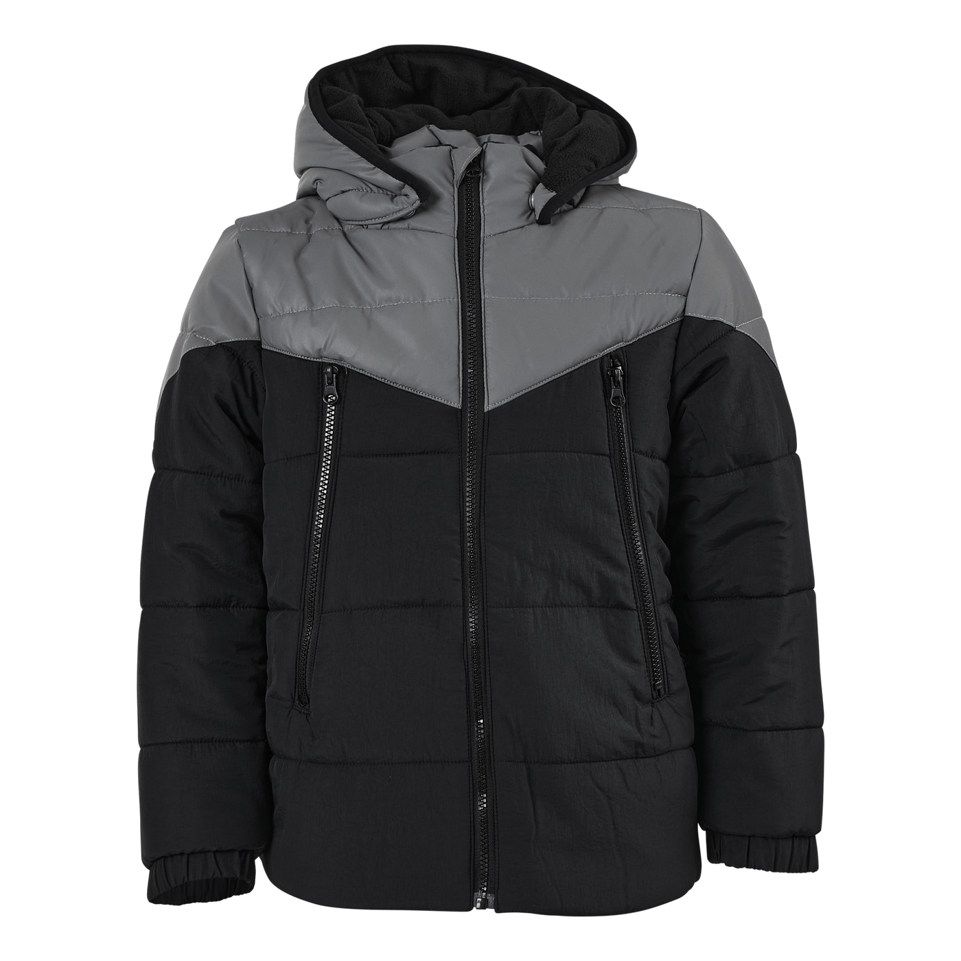 Nknmelvin Reflective Puffer Ja Black