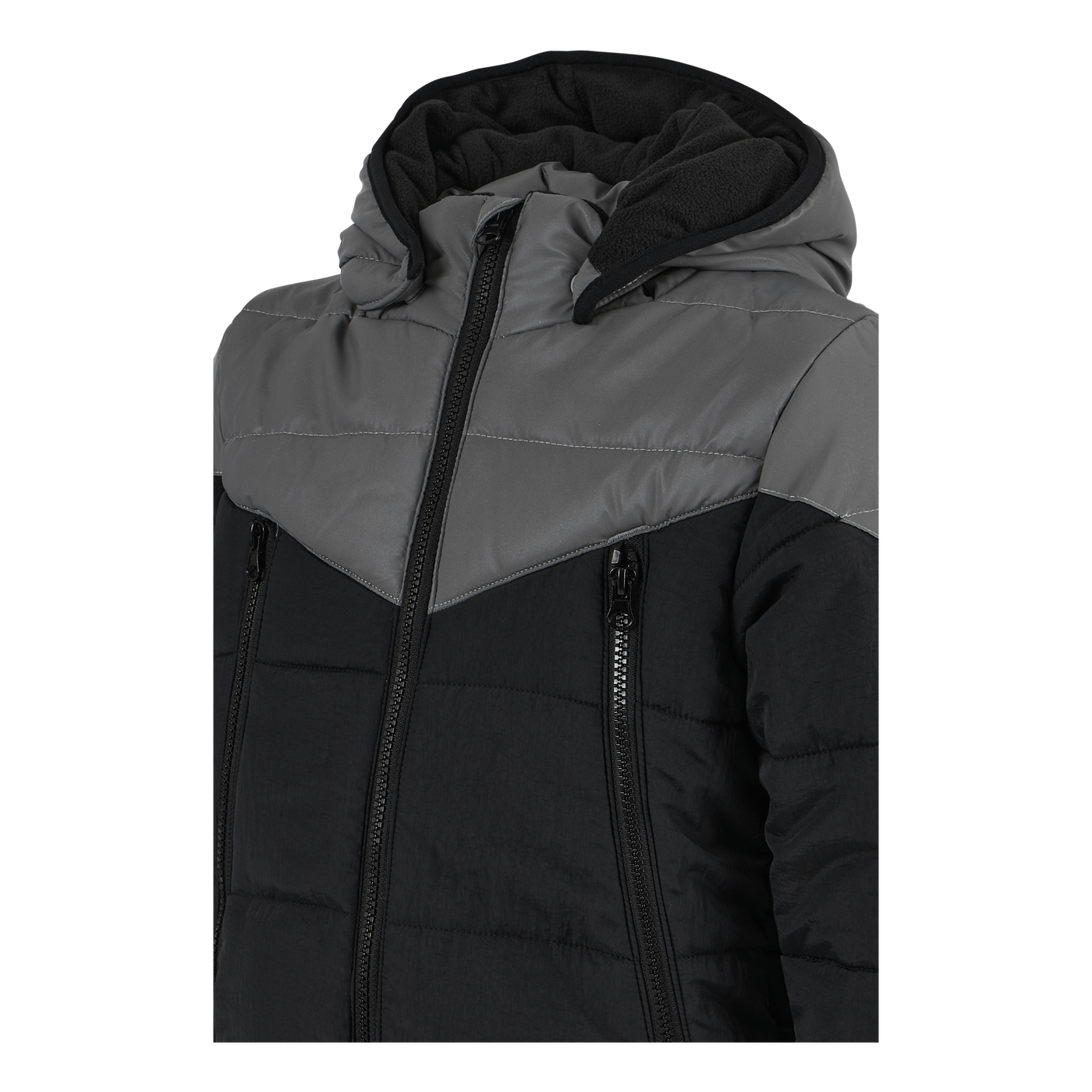 Nknmelvin Reflective Puffer Ja Black