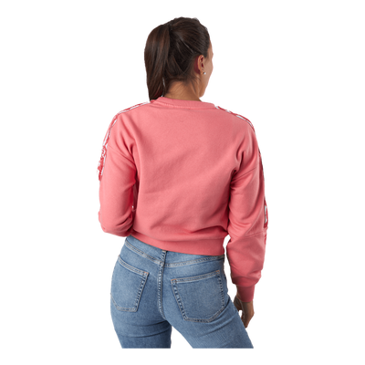 Bettens Cropped Crew Sweat 40021 - Tea Rose