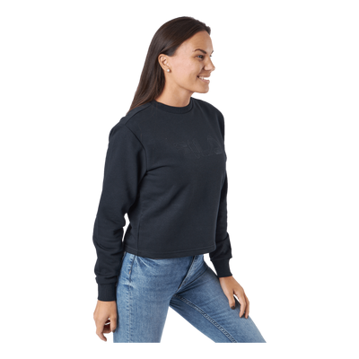 Bevaix Cropped Crew Sweat 80001 - Moonless Night