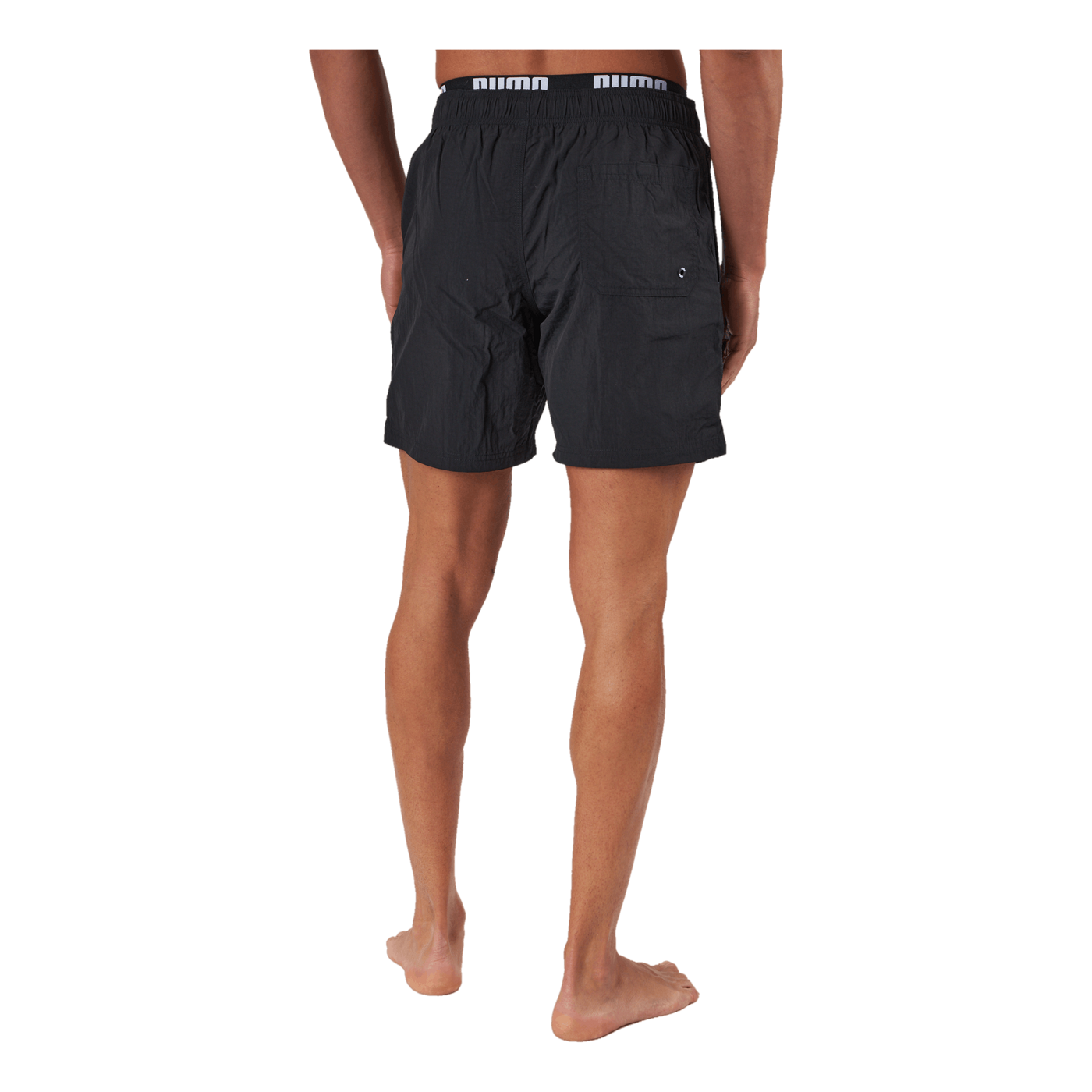 Swim Men Utility Mid Shorts 1p Black