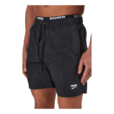 Swim Men Utility Mid Shorts 1p Black